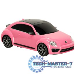 Samochód zdalnie sterowany Rastar 78000 Volkswagen Beetle 1:14 różowy