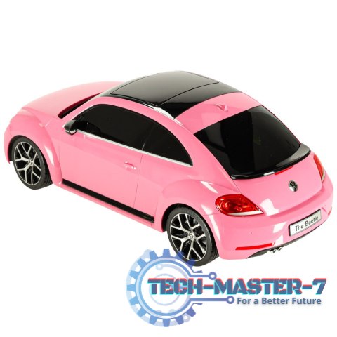 Samochód zdalnie sterowany Rastar 78000 Volkswagen Beetle 1:14 różowy Samochód zdalnie sterowany Rastar 78000 Volkswagen Beetle 1:14 różowy