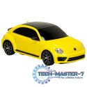 Samochód zdalnie sterowany Rastar 78000 Volkswagen Beetle 1:14 żółty
