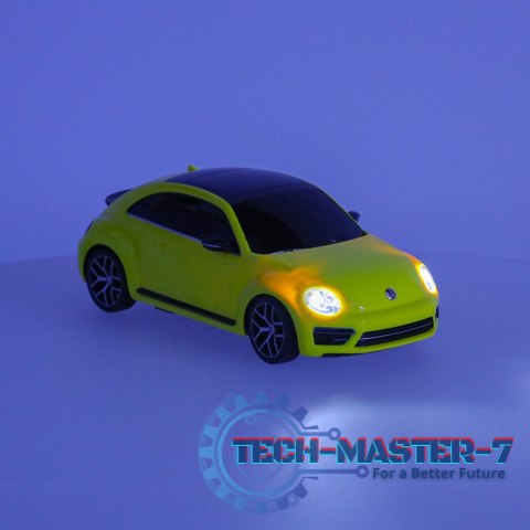 Samochód zdalnie sterowany Rastar 78000 Volkswagen Beetle 1:14 żółty Samochód zdalnie sterowany Rastar 78000 Volkswagen Beetle 1:14 żółty