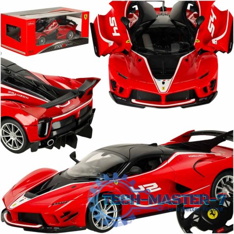 Samochód zdalnie sterowany Rastar 79200 Ferrari FXX 1:14 czerwony Samochód zdalnie sterowany Rastar 79200 Ferrari FXX 1:14 czerwony
