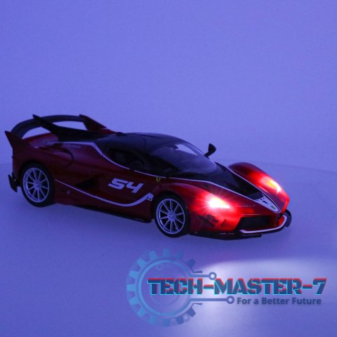 Samochód zdalnie sterowany Rastar 79200 Ferrari FXX 1:14 czerwony Samochód zdalnie sterowany Rastar 79200 Ferrari FXX 1:14 czerwony