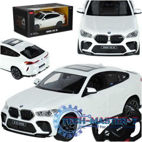 Samochód zdalnie sterowany Rastar 99200 BMW X6 M 1:14 biały Samochód zdalnie sterowany Rastar 99200 BMW X6 M 1:14 biały