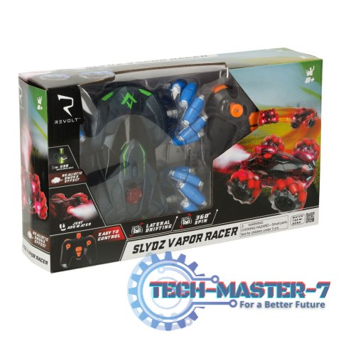 Samochód zdalnie sterowany RC REVOLT TG1011 Driftujący Slydz Vapor Racer Turbo Para 2.4GHz 360 Drift Off-Road Samochód zdalnie sterowany RC REVOLT TG1011 Driftujący Slydz Vapor Racer Turbo Para 2.4GHz 360 Drift Off-Road