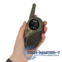 Walkie talkie krótkofalówka zestaw z centralą dla dzieci wojskowy zasięg 333 m