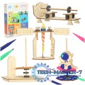 Zestaw edukacyjny do eksperymentów naukowych magnetycznych DIY 4w1