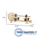 Zestaw edukacyjny do eksperymentów naukowych magnetycznych DIY 4w1