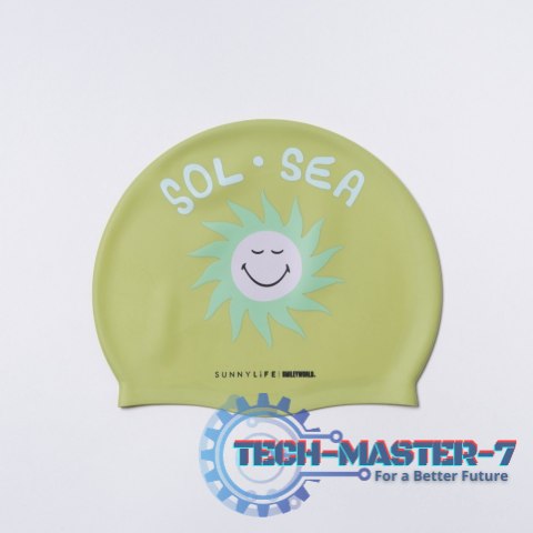 Czepek basenowy - SMILEY, World Sol Sea Czepek basenowy - SMILEY, World Sol Sea