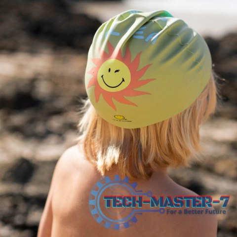 Czepek basenowy - SMILEY, World Sol Sea Czepek basenowy - SMILEY, World Sol Sea