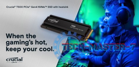 Dysk T500 2TB M.2 NVMe 2280 PCIe40 7400/7000 Radiator Dysk T500 2TB M.2 NVMe 2280 PCIe40 7400/7000 Radiator