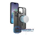 Etui Hybrid Frost MAG Cover iPhone 15 Pro MagSafe Czarne