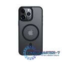 Etui Hybrid Frost MAG Cover iPhone 15 Pro MagSafe Czarne