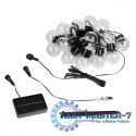 Girlanda solarna ogrodowa 2w1 LED MCE424 7m kule