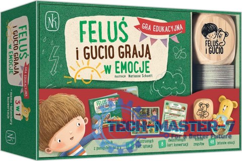 Gra Feluś i Gucio grają w emocje Gra Feluś i Gucio grają w emocje