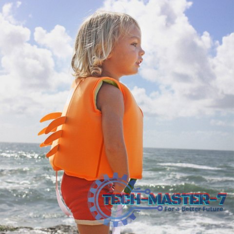 Kamizelka do pływania (1-2 lata) - Sonny the Sea Creature Neon Orange Kamizelka do pływania (1-2 lata) - Sonny the Sea Creature Neon Orange
