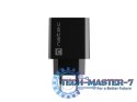 Ładowarka sieciowa Ribera 1x USB-A + 1x USB-C 20W Czarna