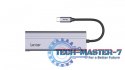 Hub 7-in-1 USB-C USB3.2 Gen1. Type-C, 3xUSB-A HDMI, SD, microSD slot. PD 100W