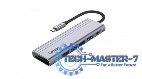 Hub 7-in-1 USB-C USB3.2 Gen1. Type-C, 3xUSB-A HDMI, SD, microSD slot. PD 100W Hub 7-in-1 USB-C USB3.2 Gen1. Type-C, 3xUSB-A HDMI, SD, microSD slot. PD 100W