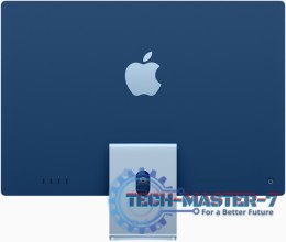IMac 24 cale: M3 8/10, 8GB, 256GB SSD - Niebieski