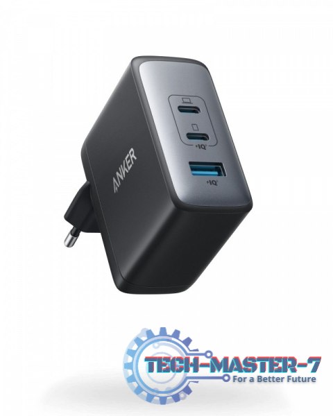 Ładowarka 736 Nano II 100W 1xUSB-A 2xUSB-C Czarna Ładowarka 736 Nano II 100W 1xUSB-A 2xUSB-C Czarna