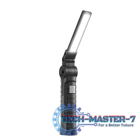 Lampa warsztatowa akumulatorowa COB LED 3W + SMD 1W, USB-C, 150 lm, obrotowa głowica, magnes, FL-03 Lampa warsztatowa akumulatorowa COB LED 3W + SMD 1W, USB-C, 150 lm, obrotowa głowica, magnes, FL-03