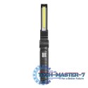 Lampa warsztatowa akumulatorowa COB LED 3W + SMD 1W, USB-C, 150 lm, obrotowa głowica, magnes, FL-03