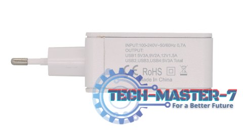 Łarowarka sieciowa H410 TURBO QC3.0 4 porty Wejście sieciowe 100-240V 50/60Hz, maksymalny pobór prądu 0,7A, jeden port USB zgodn Łarowarka sieciowa H410 TURBO QC3.0 4 porty Wejście sieciowe 100-240V 50/60Hz, maksymalny pobór prądu 0,7A, jeden port USB zgodn