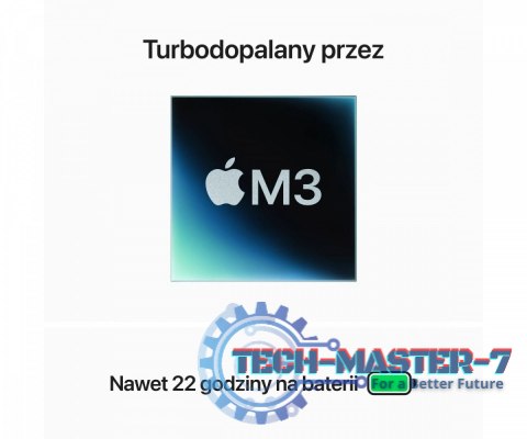 MacBook Pro 14,2 cali: M3 8/10, 8GB, 512GB - Srebrny MacBook Pro 14,2 cali: M3 8/10, 8GB, 512GB - Srebrny