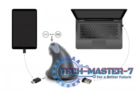 Mysz ergonomiczna pionowa YMS 50350 ERGO USB A , USB C Mysz ergonomiczna pionowa YMS 50350 ERGO USB A , USB C
