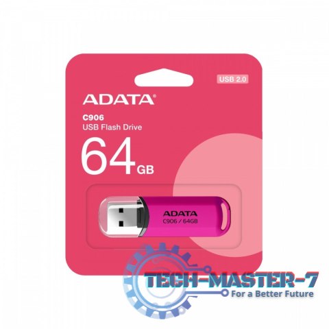 Pendrive C906 64GB USB2.0 różowy Pendrive C906 64GB USB2.0 różowy