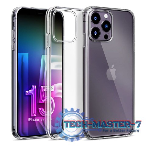 Etui Clear case iPhone 15 Pro 6,1 Etui Clear case iPhone 15 Pro 6,1
