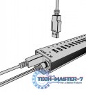 Hub IB-HUB1717 16+1 port USB HUB, 16x USB + 1x USB do ładowania, USB 3.2 Gen 1, 96 Watt zasilacz
