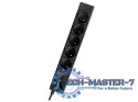 Listwa zasilającaPowerGear 5m Black 5 gniazd