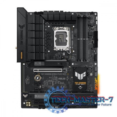 Płyta główna TUF Gaming B760-PLUS WIFI s1700 4DDR5 ATX Płyta główna TUF Gaming B760-PLUS WIFI s1700 4DDR5 ATX