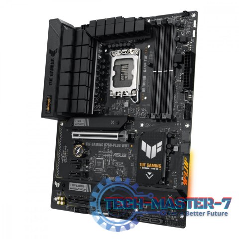 Płyta główna TUF Gaming B760-PLUS WIFI s1700 4DDR5 ATX Płyta główna TUF Gaming B760-PLUS WIFI s1700 4DDR5 ATX