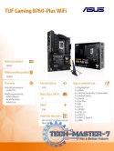 Płyta główna TUF Gaming B760-PLUS WIFI s1700 4DDR5 ATX
