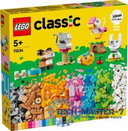 Klocki Classic 11034 Kreatywne zwierzątka