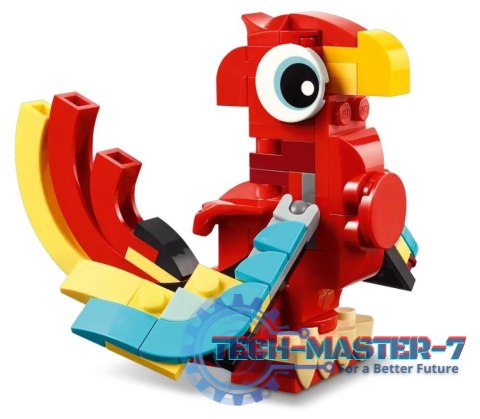 Klocki Creator 31145 Czerwony smok Klocki Creator 31145 Czerwony smok