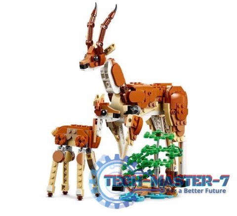 Klocki Creator 31150 Dzikie zwierzęta z safari Klocki Creator 31150 Dzikie zwierzęta z safari