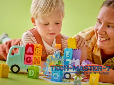 Klocki DUPLO 10421 Ciężarowka z alfabetem Klocki DUPLO 10421 Ciężarowka z alfabetem