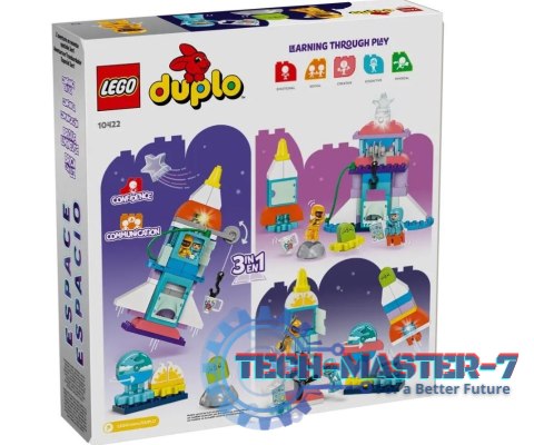 Klocki DUPLO 10422 Przygoda w promie kosmicznym 3w1 Klocki DUPLO 10422 Przygoda w promie kosmicznym 3w1