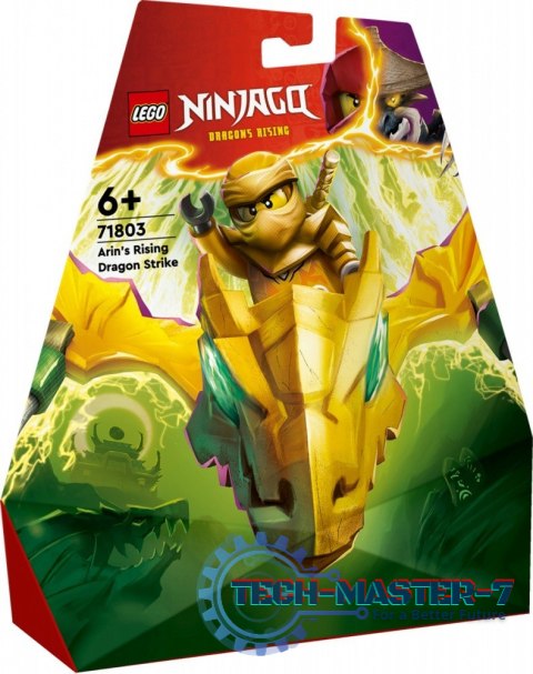 Klocki Ninjago 71803 Atak powstającego smoka Arina Klocki Ninjago 71803 Atak powstającego smoka Arina