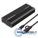 Obudowa | kieszeń NV2270 na dysk M.2 SSD | SATA | NVMe | USB-C | 2TB