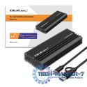 Obudowa | kieszeń NV2270 na dysk M.2 SSD | SATA | NVMe | USB-C | 2TB