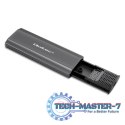 Obudowa | kieszeń NV2271 na dysk M.2 SSD | SATA | NVMe | USB-C | 2TB