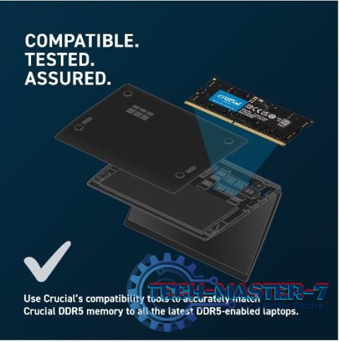 Pamięć do notebooka DDR5 SODIMM 32GB(2*16) /5600 CL46 (16Gbit) Pamięć do notebooka DDR5 SODIMM 32GB(2*16) /5600 CL46 (16Gbit)