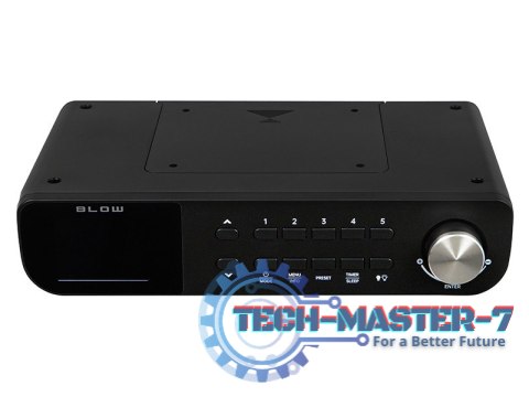 Radio kuchenne przenośne FM/DAB+ RK1 czarne Radio kuchenne przenośne FM/DAB+ RK1 czarne