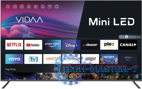 Telewizor Smart 4K SLE 55MU700 Mini LED SMART VIDAA od Hisens Bluetooth Telewizor Smart 4K SLE 55MU700 Mini LED SMART VIDAA od Hisens Bluetooth