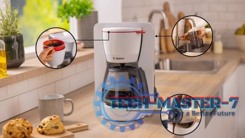 Ekspres przelewowy MyMoment TKA2M111 biały Ekspres przelewowy MyMoment TKA2M111 biały