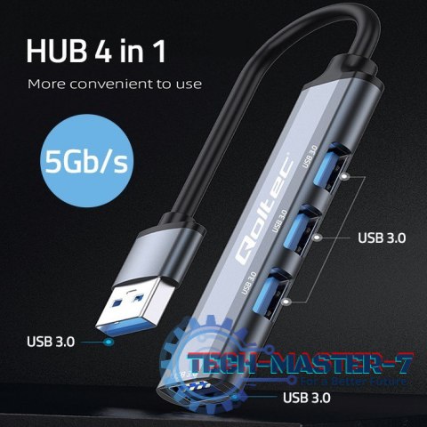 HUB adapter USB 3.0 4w1 | 4x USB 3.0 HUB adapter USB 3.0 4w1 | 4x USB 3.0